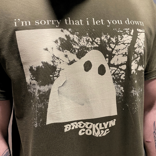 Brooklyn Comic Ghost Tee (army)