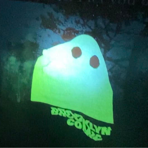 Brooklyn Comic Ghost Tee (GLOW IN THE DARK)