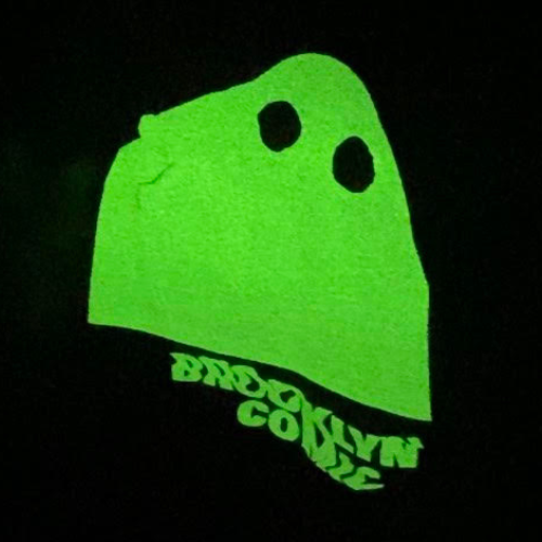 Brooklyn Comic Ghost Tee (GLOW IN THE DARK)